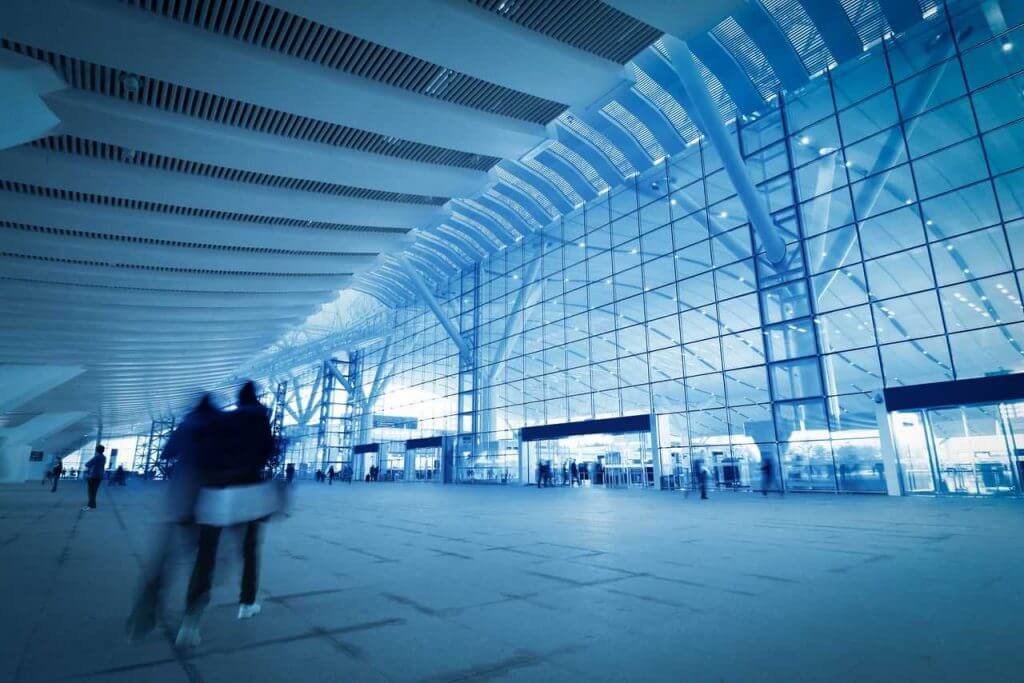 airport foyer